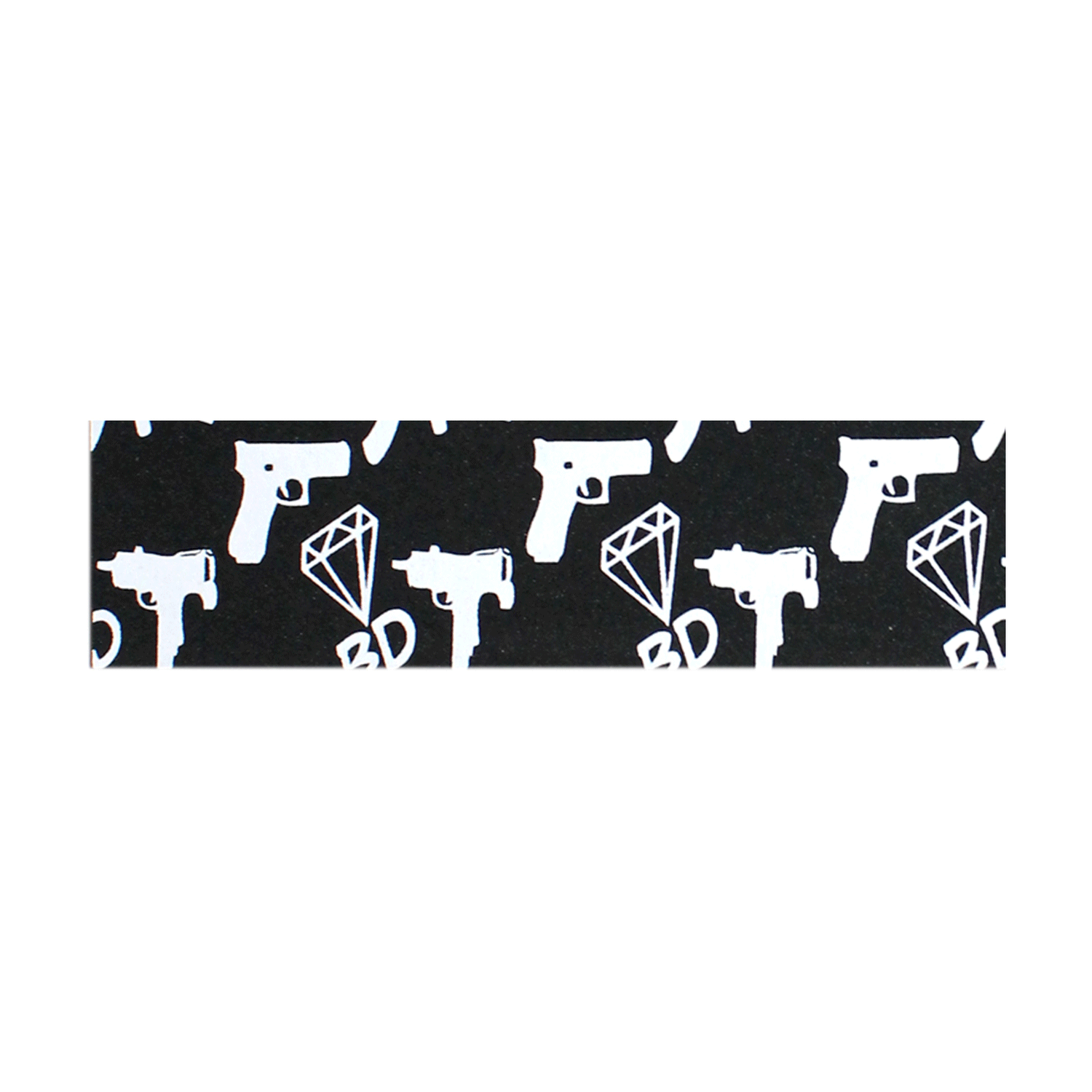 Black-Diamond-Scooter-Griptape-Guns-and-Diamonds-4.5-x-16 Black Diamond Scooter Griptape Guns & Diamonds 4.5in x 16.5in
